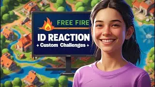 👑panda Is Live &ndash;Queen Of Customs & I'd Reaction 💘 |  #girlgamer #fflive #custom #gaming #cutegirl