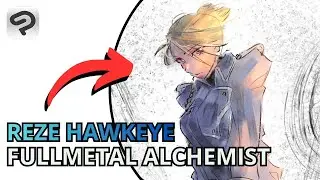 Drawing the Badass Known by Few - Reze Hawkeye from Fullmetal Alchemist!