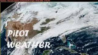 🛫DEC 6🌬️ Wind Shifts & Moist Atlantic Flow | Pilot Aviation Briefing