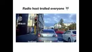 All stars Shrek song by Smash Mouth radio host trolling everyone😂