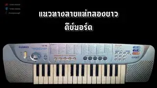 แนวทางลายแห่กลองยาว คีย์บอร์ดสำหรับฝึก