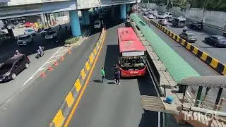 ISANG LANE NA LANG ANG WALANG JAPANESE STONE MASTIC ASPHALT!BUENDIA AVENUE PINAGAGANDA!