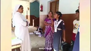 #St Ann's EM school Nuzvid # Reporting day 