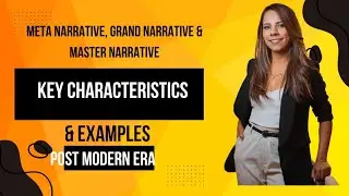 Deconstructing Meta Narratives: A Postmodern Perspective\Grand Narrative\ Master Narrative