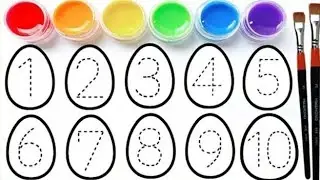 12345 | Numbers | 1234 Number Names | 0 to 9 counting | 12345 learning for kids | 123 songs| colors