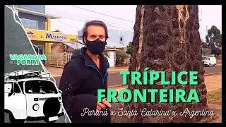 Chegamos em Santa Catarina e na Tríplice Fronteira com a Argentina! DIONÍSIO CERQUEIRA/SC