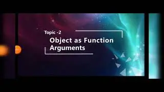 Array of Object and Passing Object as Function Argument