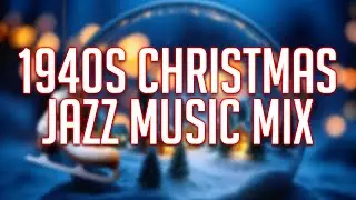 1940s Jazz Classics 🎶 Frank Sinatra Inspired Swing, Crooner Jazz & Timeless Vintage Atmosphere🎄
