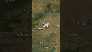 Coimbatore to Chennai Flight Travel #flighttravel #longestflight #aviation