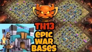 🔥 UNBEATABLE NEW WAR BASES 🔥 FOR TOWNHALL 13 WITH COPY LINK 2020 | CLASH OF CLANS