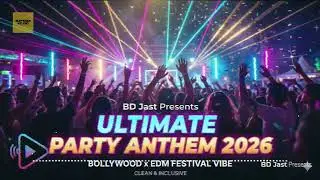 Get Ready to Dance! 🎶 New Bollywood EDM Party Anthem 2026 | Official Audio by BD Jast |