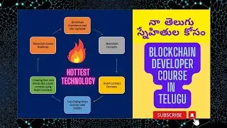 Blockchain Developer Course in Telugu | Blockchain Telugu | Ethereum Dapps telugu | crypto telugu |