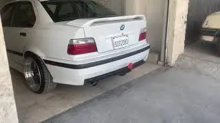 E36 M52b25 shooting Pops with Flames , Gleam Performance