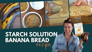 FULL AND FULFILLED OIL FREE BANANA BREAD RECIPE, BREAKFAST IDEAS, STARCH SOLUTION,  MCDOUGALL DIET