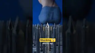 Why a Bed of Nails Doesn't Hurt...😱 #shorts #trending