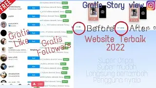 (New) Cara Menambah Followers Like Dan Story View Instagram Gratis