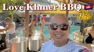 Best khmer food at a pool party