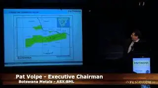 Botswana Metals (ASX:BML) Executive Chairman Pat Volpe
