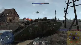 🇩🇪Beutepanzer IV VS 🇬🇧H.P.12 WARTHUNDER clip