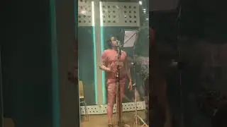 Sonu Nigam - Baap Baap Hota Hai Recording Session