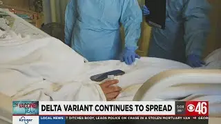 Delta variant continues to spread