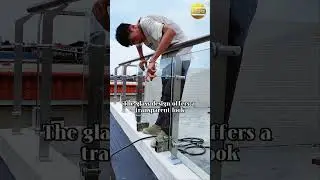 Beauty & Safety Combined with Stainless Steel Glass Railings
