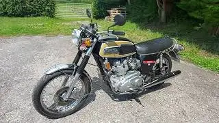 1975 TRIUMPH TRIDENT T150V FOR SALE. WALK ROUND AND START UP