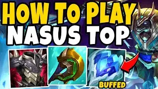 THIS Is How To Play Nasus Top In Season 11! NO TOWER IS SAFE! - League of Legends