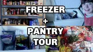 PANTRY AND FREEZER TOUR (WHAT YOU CAN FREEZE TO REDUCE FOOD WASTE)
