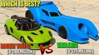✔️  VIGILANTE VS ROCKET VOLTIC | WHICH IS BEST CAR | GTA 5 ONLINE