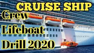 Lifeboat drill - Cruise Ship || All Crew Drill || 2020 - life at sea- seaman vlog