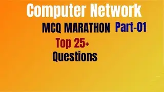 Computer Network MCQ Marathon Part -01 || For All Exams