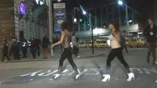 Saturday night Drive around Derby City Centre on 9th June 2012. Queues at nightclubs n Pubs.