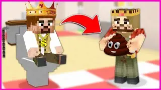 ZENGİN AİLE 24 SAAT BOYUNCA FAKİRİN KÖLESİ OLDU! 😂 - Minecraft ZENGİN FAKİR HAYATI