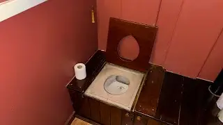 RARE! Antique 1885 Henry C. Weeden Toilet!