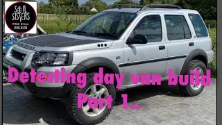 Metal detecting UK | The ULTIMATE girls Metal Detecting 4x4 Day Van | #metaldetecting #minelab