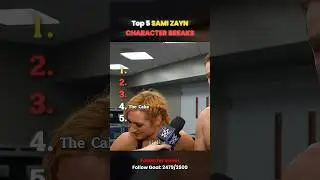 Sami too funny man😂 #samizayn #wwe #wwefunny #top5 #wrestling #wwefan #viral