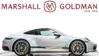 2020 Porsche 911 Carrera S in Dolomite Silver Metallic over Black leather interior for sale