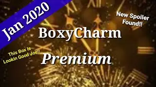 BoxyCharm Premium January 2020 Newest Spoiler Found
