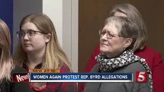 Group protesting Rep. Byrd returns to subcommittee after being thrown out