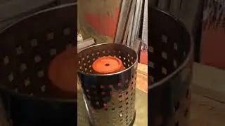 Simple powerful bio ethanol fuel smokeless heater stove... energy saver!!