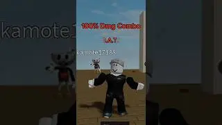 100% Damage combo in Bendy and the Ink Machine | #Roblox #combos