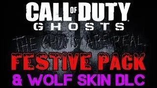 Ghosts FREE Festive Personalization Pack and Guard Wolf DLC Pack NOW Available