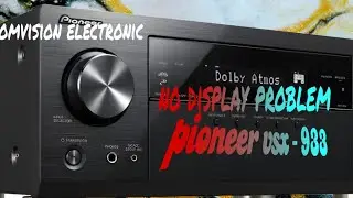 pioneer vsx-933 no display problem solved successfully #youtube