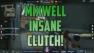 CSGO mixwell - Insane 1vs4 Clutch + Ace