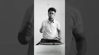 snare pattern R  L RLRL #drums excercise