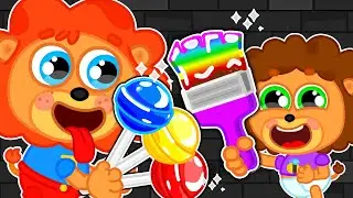 Левенятко. Солодка фарба - Мультик для дітей | Lion Family
