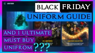 BLACK FRIDAY 2021 50% OFF UNIFORM GUIDE | 1 MUST BUY UNIFROM??? - Marvel Future Fight