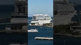 Cruise port in Fort Lauderdale: Port Everglades Port #cruise #florida #miami #fortlauderdale