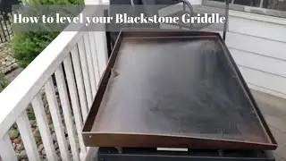 Как выровнять сковороду Blackstone